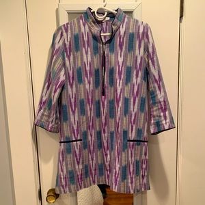 Emerson Fry purple print tunic (M)